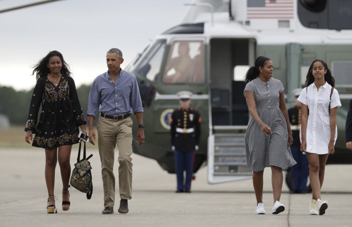 Los looks de 'despedida' de las Obama