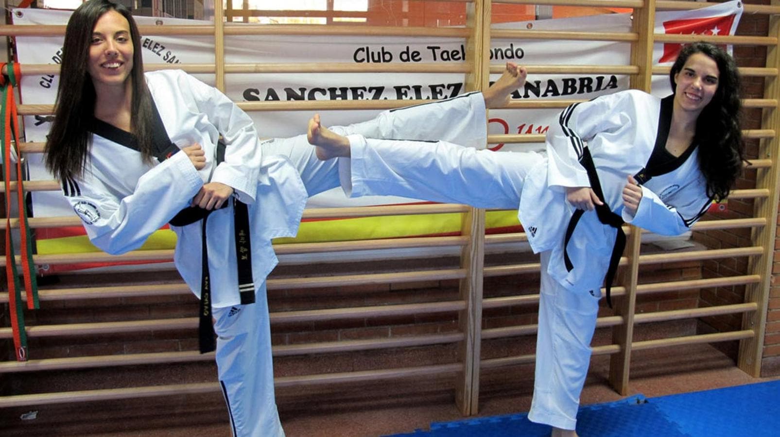 Eva Calvo, plata en taekwondo
