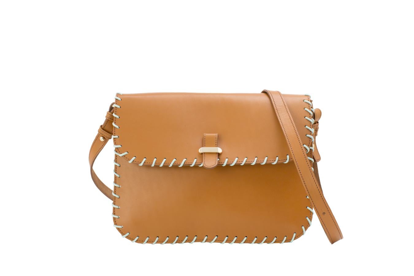 Bolso camel de Mar Flores