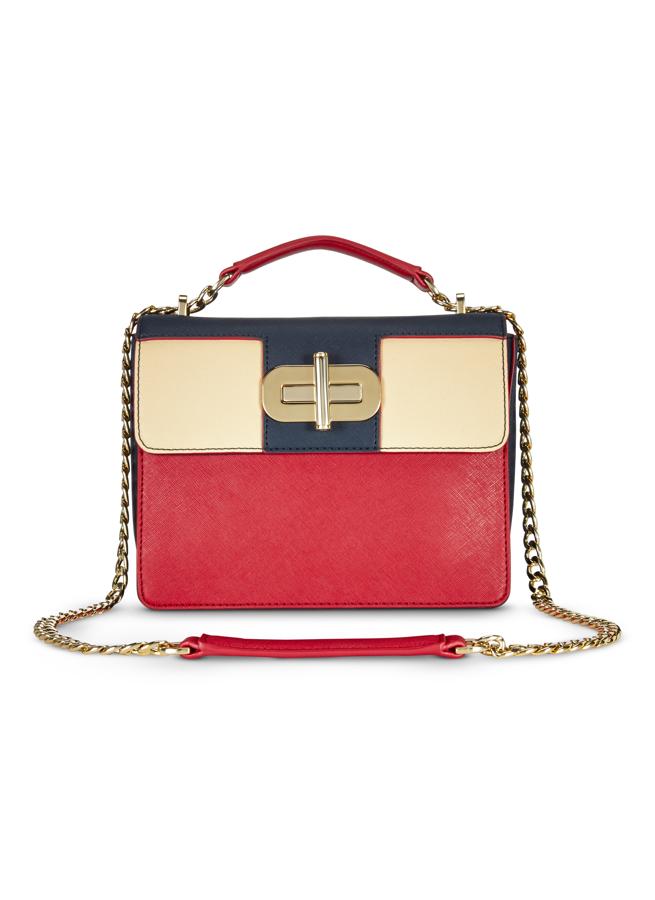 Bolso tricolor de Tommy Hilfiger