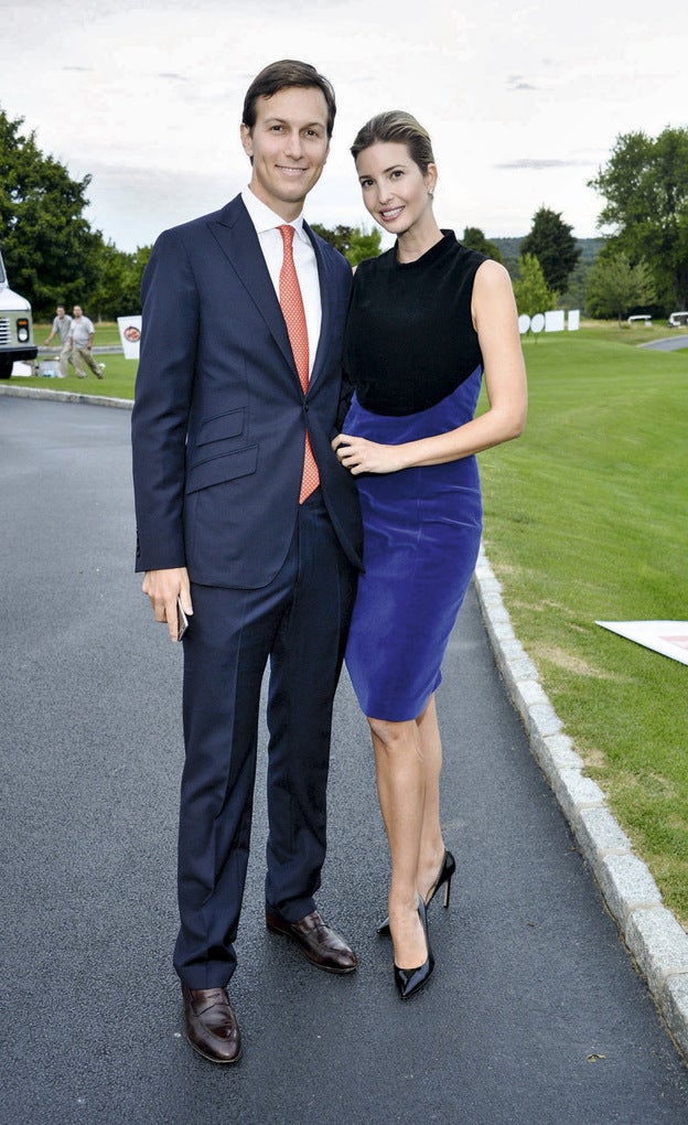 Ivanka con su esposo, Jared Kushner.