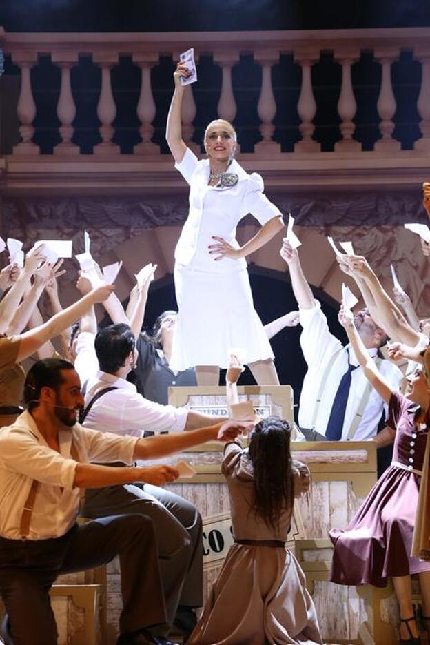 El musical de 'Evita' llega a Madrid por primera vez con seis semanas de actuaciones en el Teatro Nuevo Alcalá./Archivo