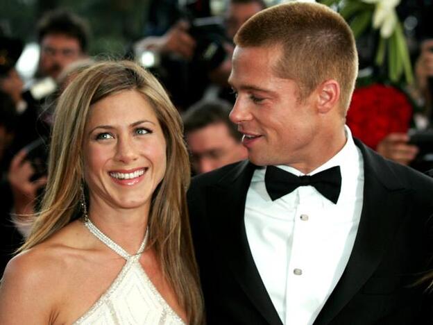 Brad Pitt y Jennifer Aniston en una imagen de archivo./cordon press.