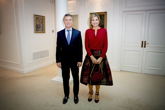 Máxima de Holanda, un look de estrella