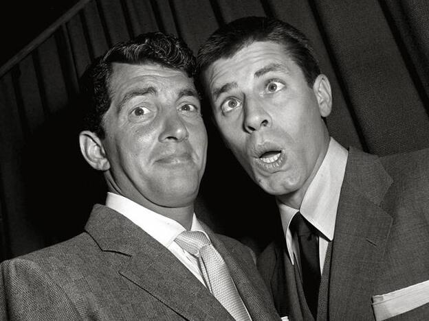 Jerry Lewis junto a Dean Martin en una imagen de archivo.