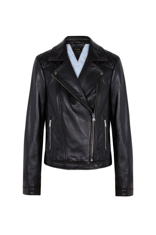 Biker negra, de Massimo Dutti