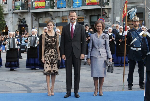 Los reyes Felipe VI y Letizia y la reina Sofía/GTRES