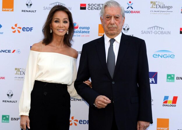 Isabel Preysler y mario Vargas Llosa en un acto reciente./cordon press.