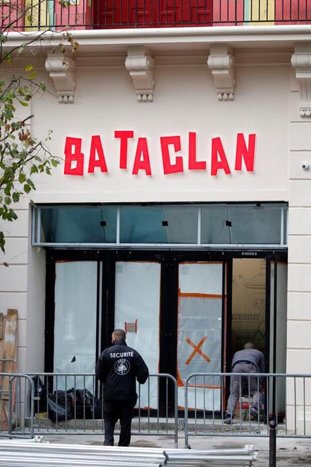 La Sala Bataclan, lista para su apertura el próximo sábado, un año después de los atentados./Cordon press