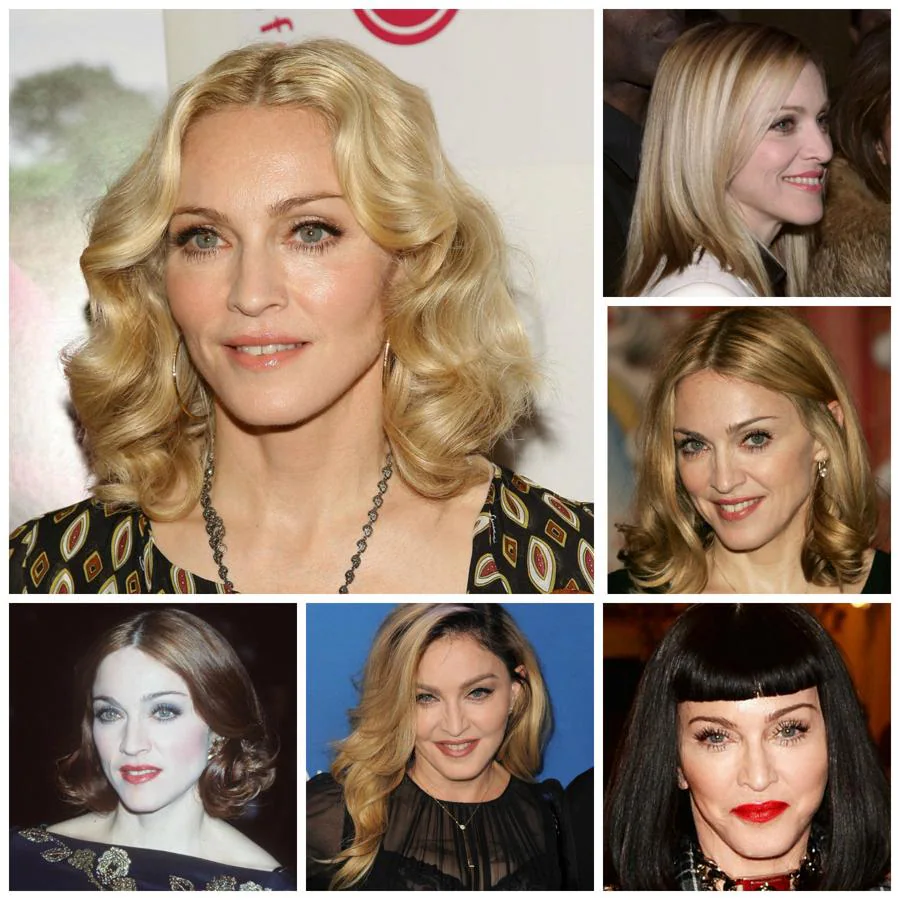 Los cambios de look de las famosas: Madonna