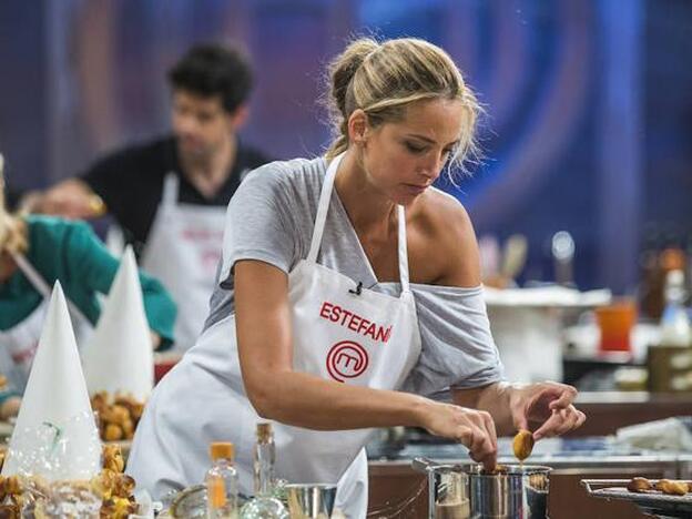 Estefania Luyk, en Masterchef Celebrity./RTVE