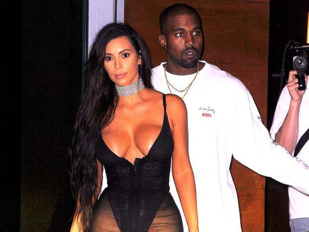 Kim Kardashian y Kanye West es una imagen reciente./cordon press.