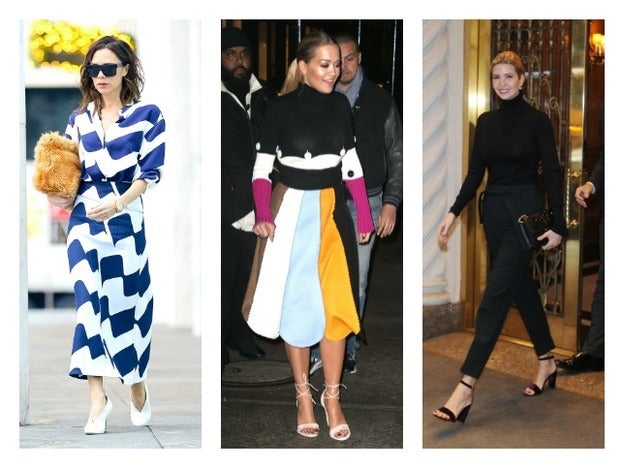 Victoria Beckham, Rita Ora e Ivanka Trump, entre las más elegantes de la semana./MUJERHOY