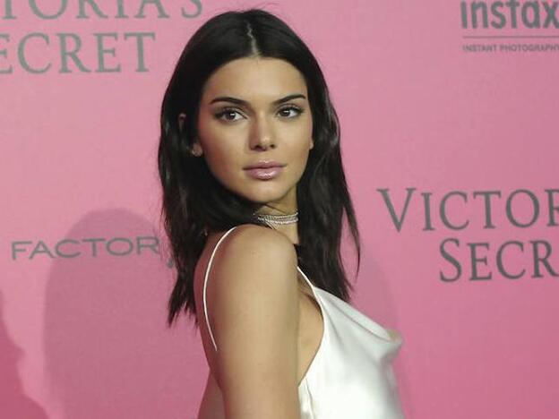 La modelo en el photocall antes de Victoria's Secret fashion show./gtres