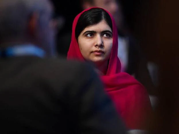 Malala Yousafzai, durante la conferencia 'Supporting Syria and the Region' en Londres./GTRES