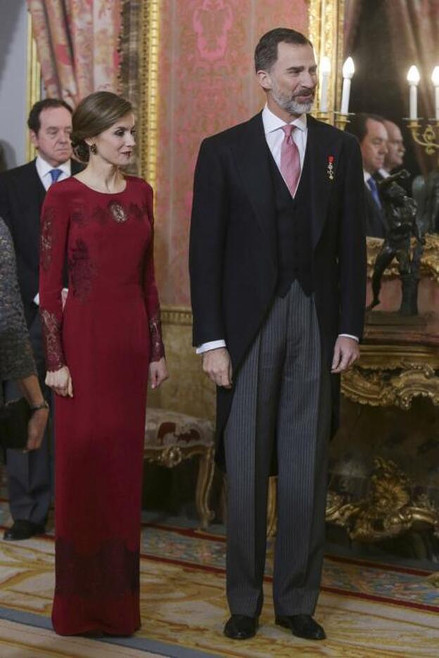 Don Felipe junto a doña Letizia en uno de sus últimos actos públicos./gtres