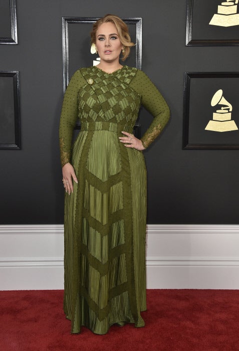 Premios Grammy 2017: el vestido de Adele