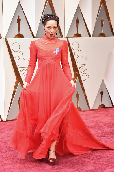 Oscars 2017: Ruth Negga, en la alfombra roja