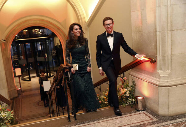 La duquesa de Cambridge acudió a la cena de gala en la National Portrait Gallery de Londres/GTRES