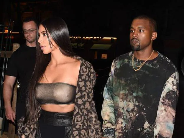 Kim Kardashian, con Kanye West./GTRES
