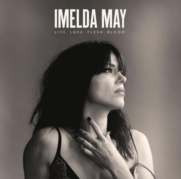 Carátula de su neuvo disco Life, love, flesh, blood (Universal) de Imelda May.