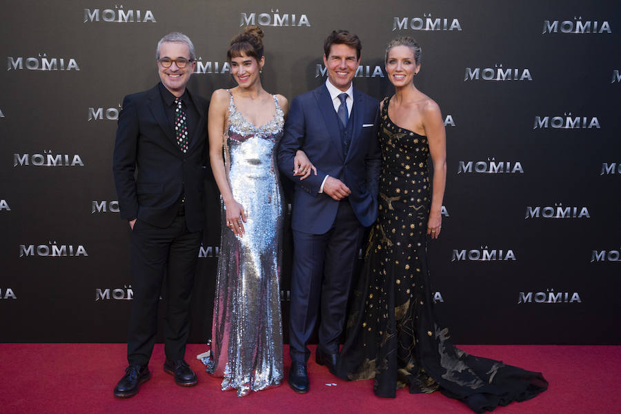 Llenazo de famosos en el estreno de 'La Momia', de Tom Cruise, en Madrid