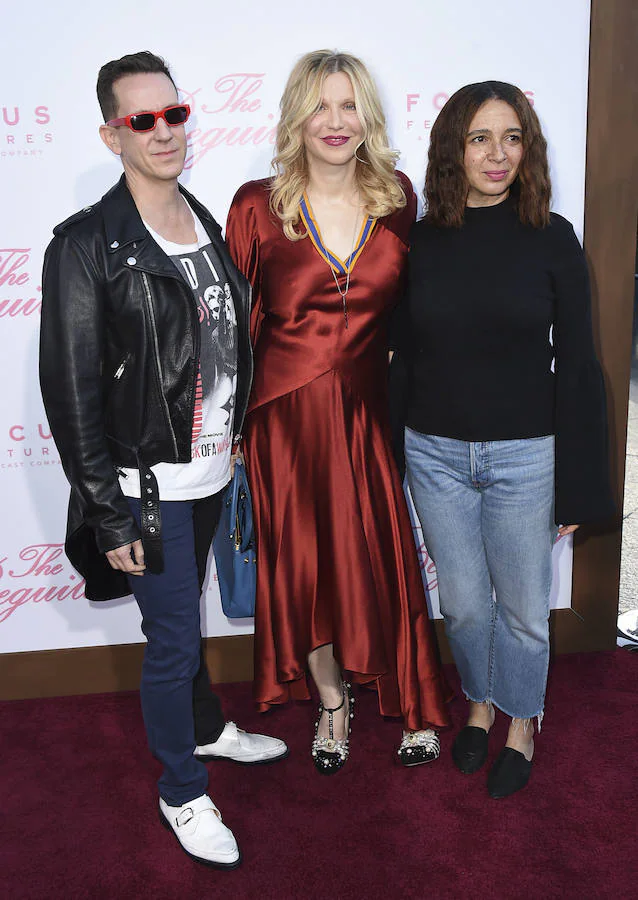 Los looks del estreno de 'The Beguiled' en Los Ángeles: Jeremy Scott, Courtney Love y Maya Rudolph