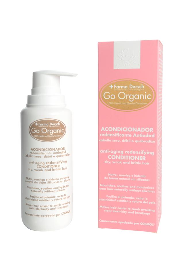 Acondicionador Redensificante Antiedad Go Organic de Fridda Dorsch