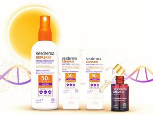 La línea Repaskin de Sesderma es la primera que protege y repara los daños del sol al mismo tiempo