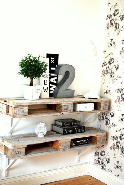 Ideas de decoración con pallets: salón