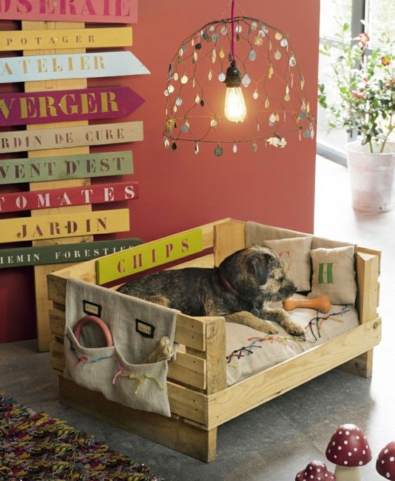 Ideas de decoración con pallets: para tu mascota