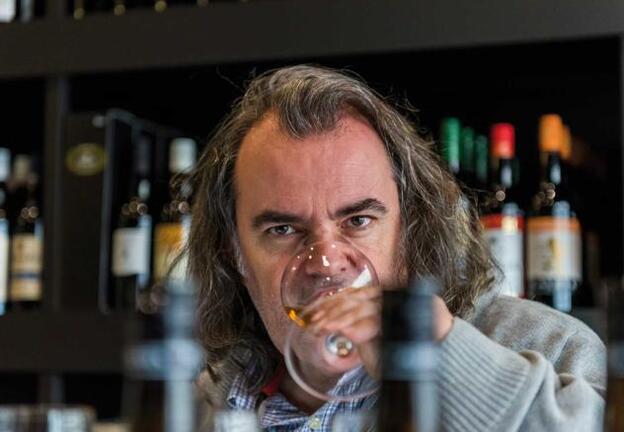 Luis Gutiérrez, representante en España del prestigioso crítico de vinos Robert Parker.