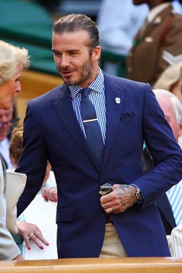 David Beckham, con total look de Polo Ralph Lauren