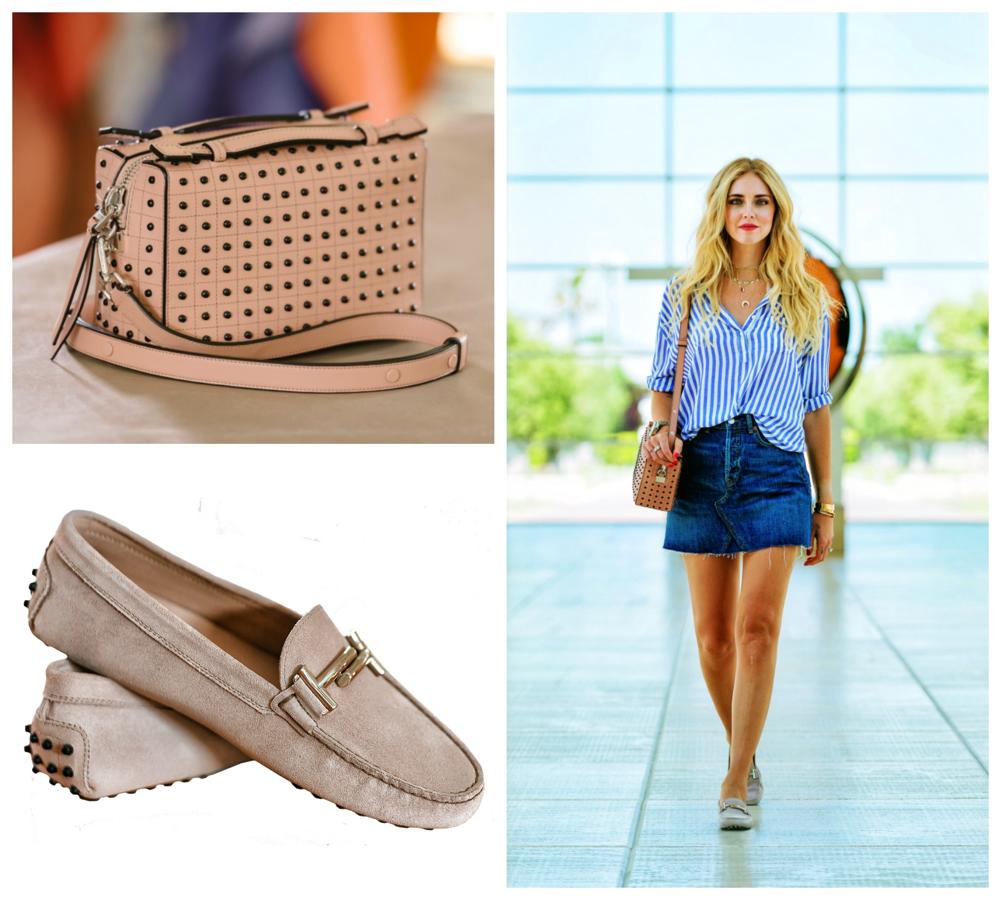 Chiara Ferragni. Chica Tod's