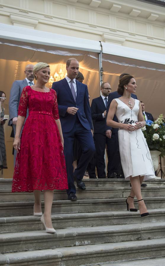 Los looks de Kate Middleton en Polonia