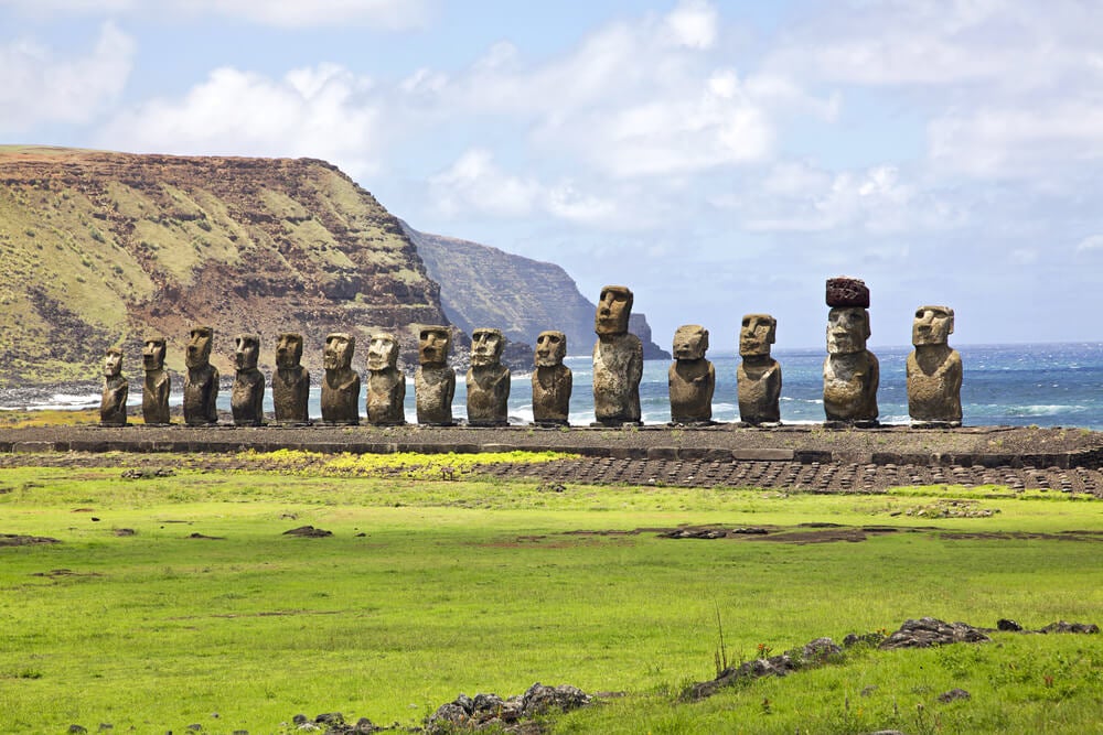 Viajes a otra dimensión: Moais de la Isla de Pascua (Chile)