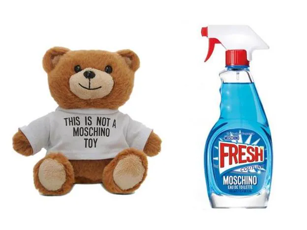 Toy y Fresh Couture Moschino, los curiosos perfumes de la firma de moda italiana.