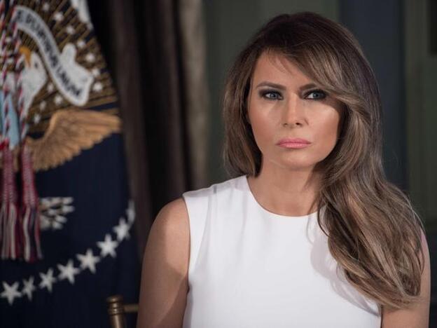 Melania Trump, en un acto oficial./getty