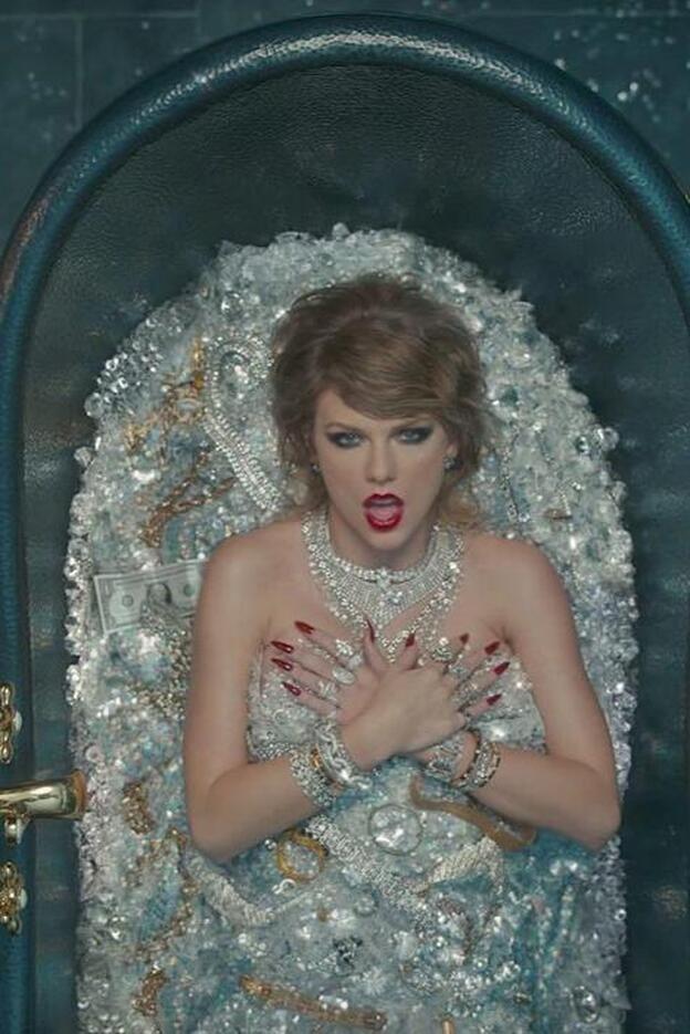 Taylor Swift en una de las escenas de su videoclip./instagram