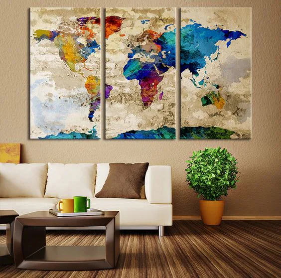 Fotos: Las 18 mejores ideas para decorar tu hogar con mapas