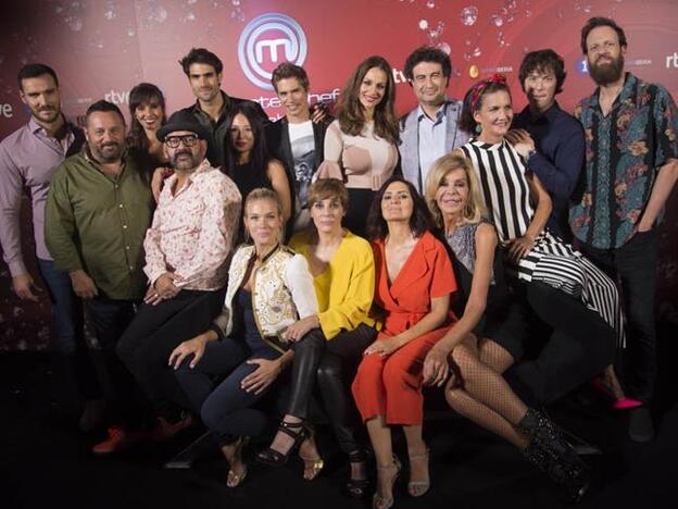 Concursantes y jurado de 'MasterChef Celebrity'./GTRES