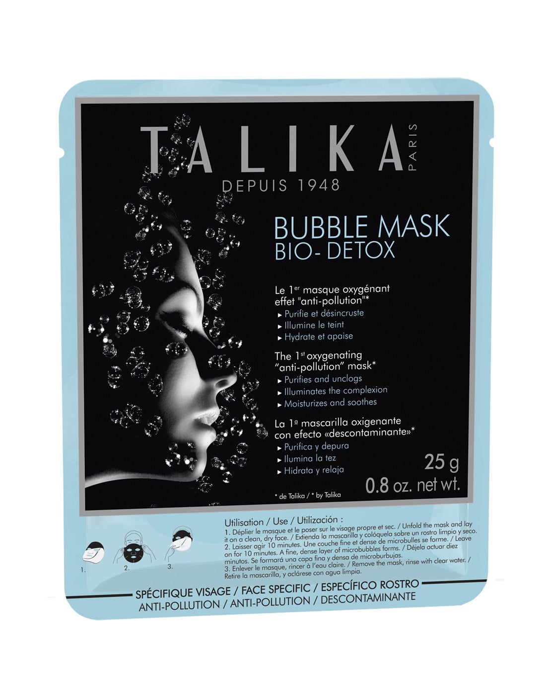 Mascarilla de burbujas Bio-Detox de Talika