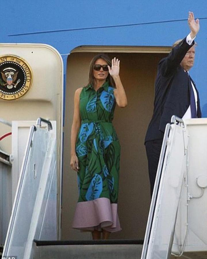 ¿Qué looks lleva Melania Trump en su maleta de viaje?