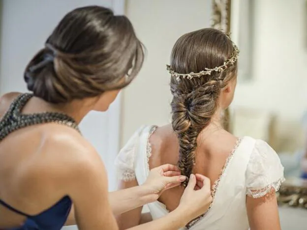 Tendencias de boda ideas de peinados para novias  Mujer Hoy
