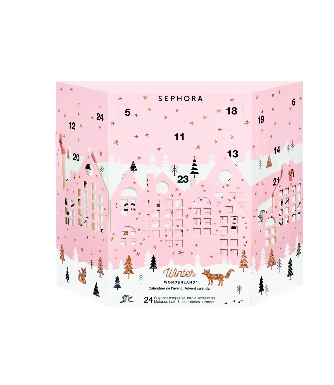 Calendario de adviento de Sephora