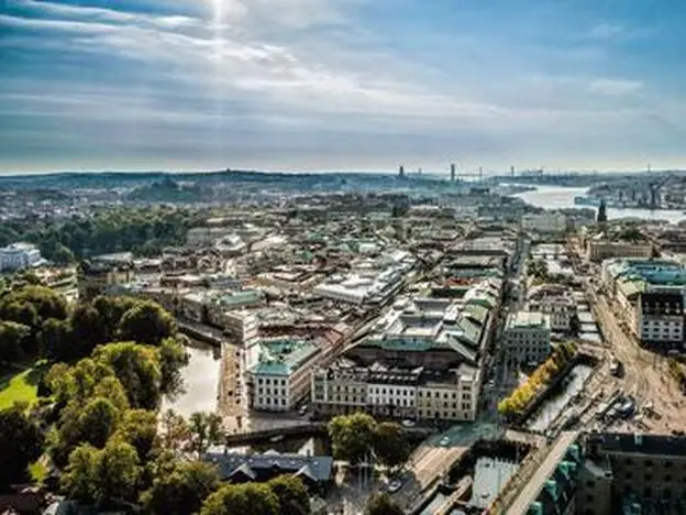 Panorámica de Gotemburgo, Suecia.