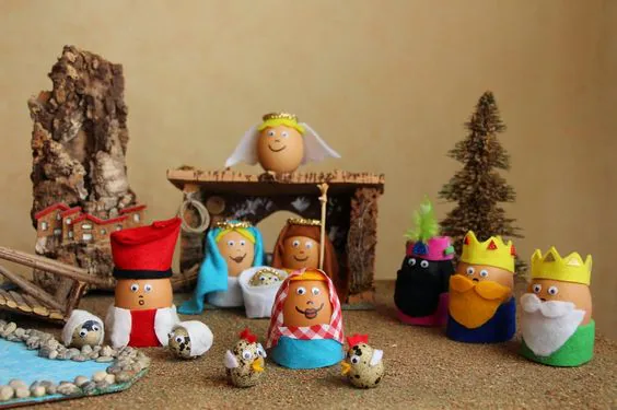 Belén de Navidad original: 21 ideas irrechazables