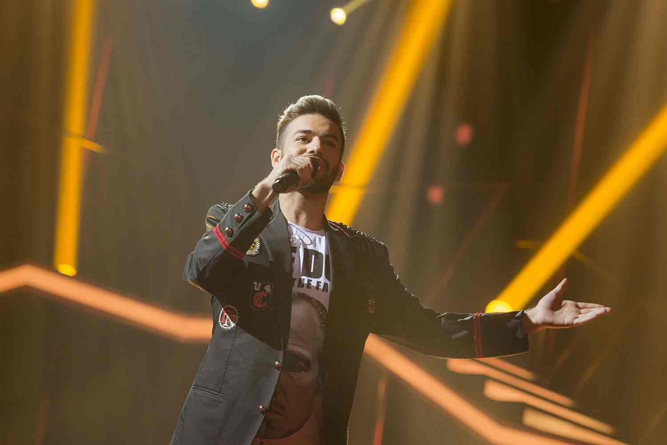 Agoney en la gala 5 de 'OT 17'