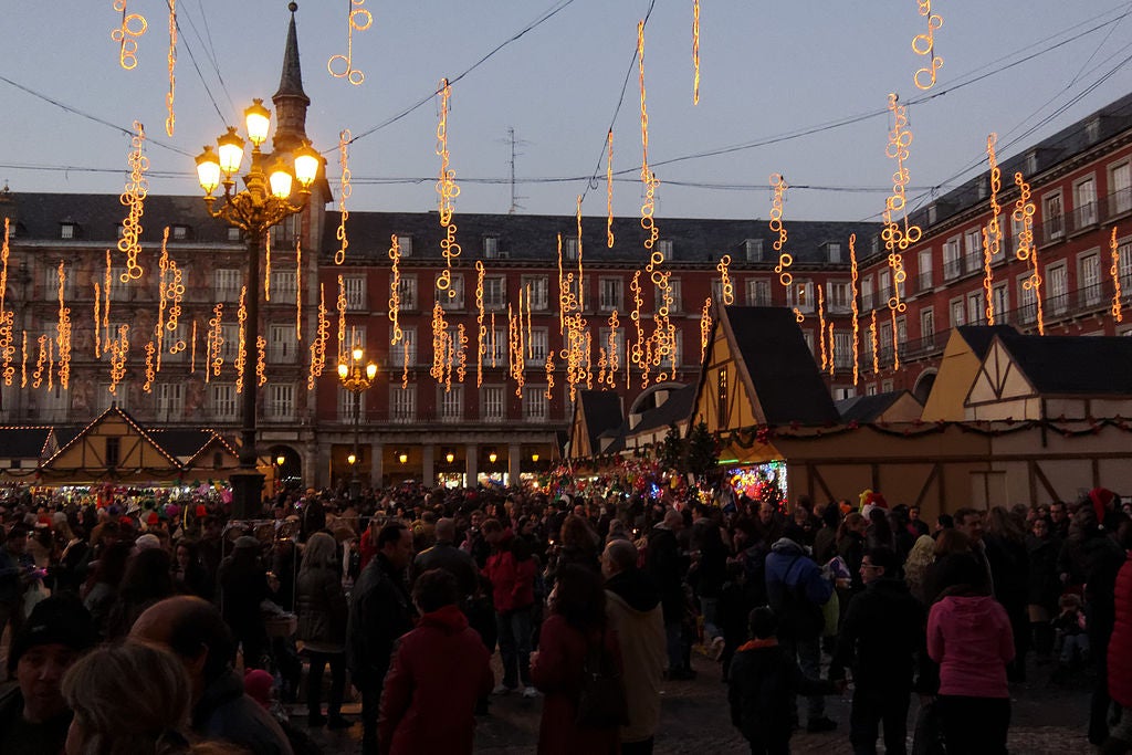 Mejores mercadillos navideños: Madrid