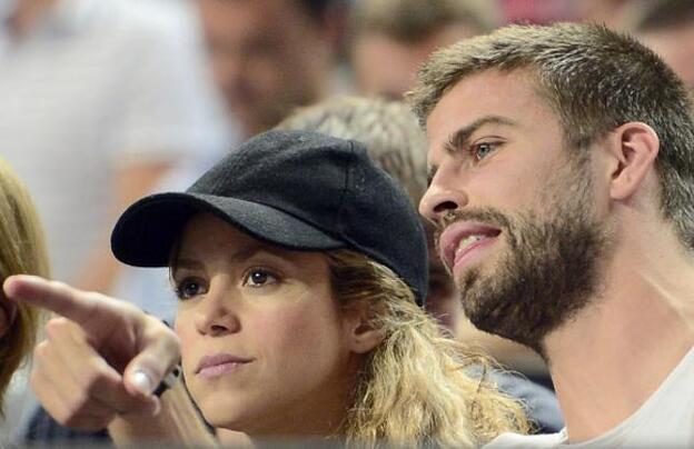 La cantante Shakira junto a su pareja Piqué./gtres